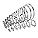 Produktbild 100 Stück Schlauchschellen Edelstahl V4A W5 DIN 3017 - Bandbreite 12 mm - Spannbereich 70-90 mm