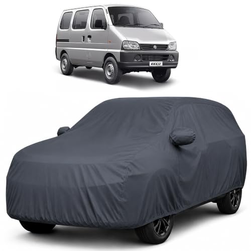 Image of Autofact Premium Car Cover for Eeco | All Weather Waterproof Full Body Car Cover | Light-Weight Triple-Stitched Outdoor Shield with UV Protection, Dustproof & Heat-Resistant