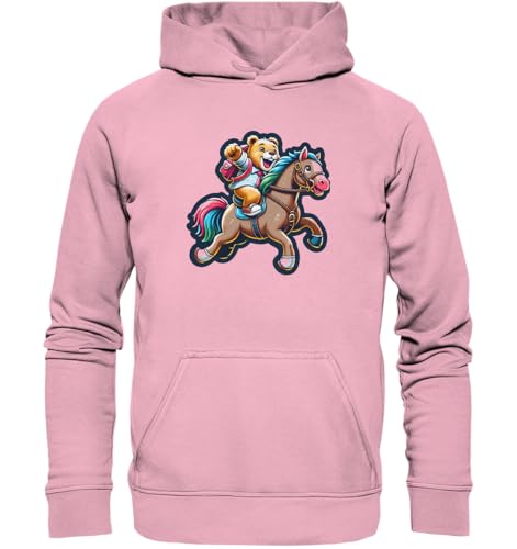 Sweat à capuche enfant Ours à cheval pour la rentrée des classes