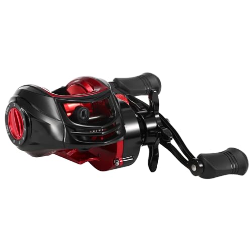 Moulinet baitcasting Domary 18+1 roulements avec ratio 7.2:1 pour main gauche