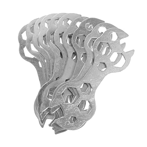 DOITOOL 10pcs Multi-Functional Bike Wrench High-Grade Easy Use Repair Tool for Road and Mountain Lightweight Portable Go Maintenance