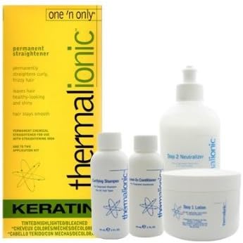 One'N Only From Jheri Redding Thermal Ionic Permanent Straightener TINTED/HIGHLIGHTED/BLEACHED