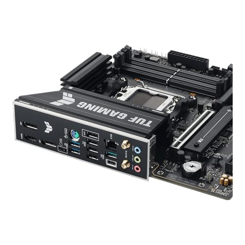 ASUS TUF Gaming B650EM-E WiFi AMD mATX Motherboard, 8+2+1 80A DrMOS Power Stages, DDR5, PCIe 5.0, Three M.2 Slots, WiFi 6, 2.5Gb Ethernet, DisplayPort, HDMI™, Rear USB-C 10Gbps and Front USB-C 5Gbps - image 7