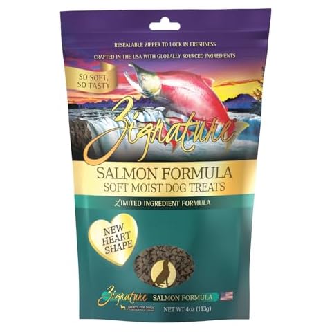 Zignature Salmon Soft Moist Treats for Dogs Cover