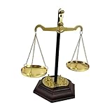 UxicRuya Schmuckständer mit Waage, Dekoration für Anwaltskanzleien, Kunsthandwerk, Messestand für Bibliotheken, Einweihungsgeschenk, Flur, Style B