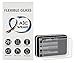 A1C WEAR - 9H Flexible Glass Screen Protector Compatible with Tandem tSlim X2 and tFlex Insulin Pumps - Won't Crack or Chip - Anti-Scratch Anti-Fingerprint - 2 Pack