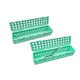 SENLIN DENTAL 1PC Dental Instruments Sterilizat Case, Plastic Autoclavale Cassette Storage Rack, Medical...