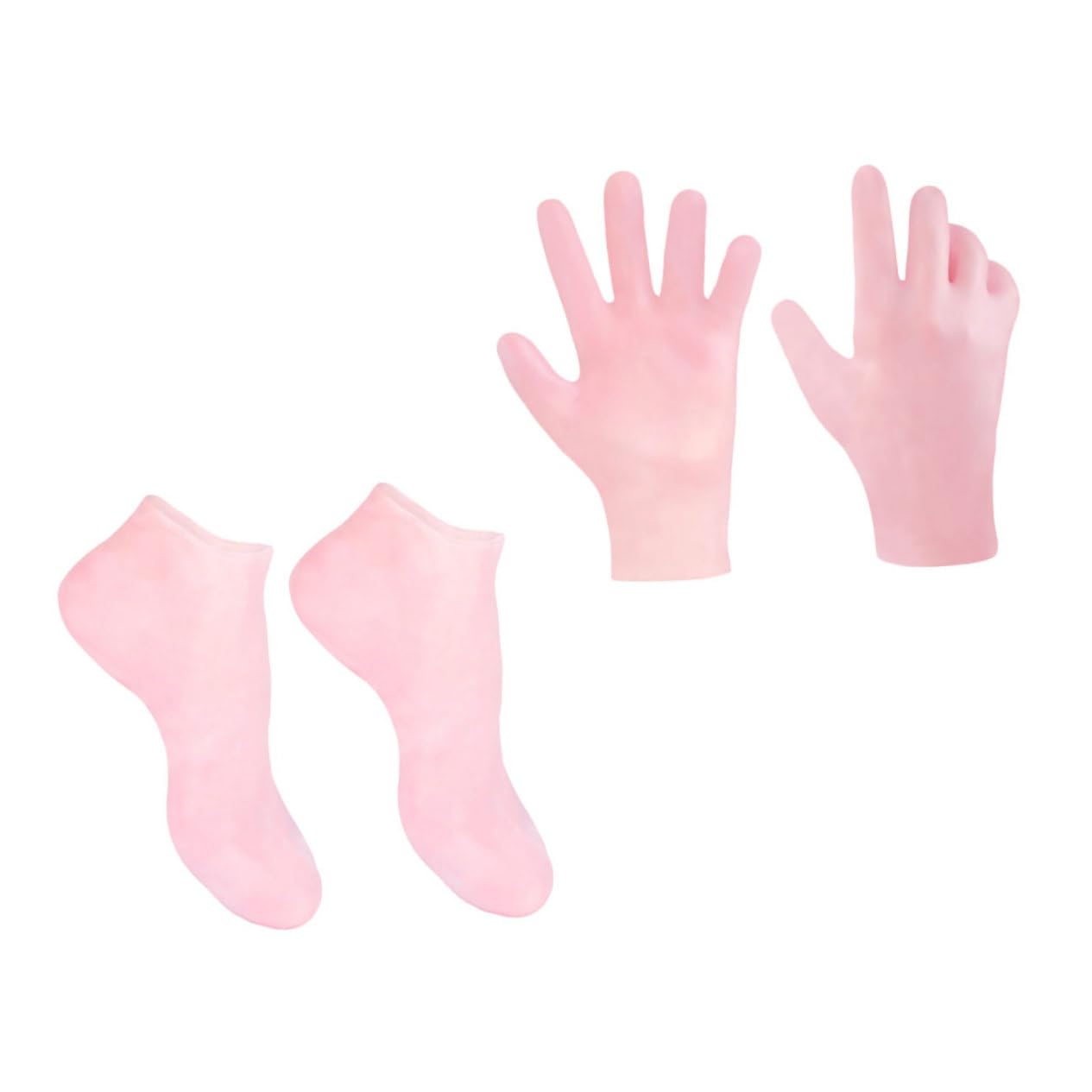 BIUDECO Foot Socks Gloves Moisturizing Infused Dry Hand Remover Foot Skin Care Comfortable for All