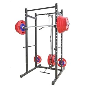 Strongway® Multi-Gym Power Cage Squat Rack Power Rack Weight Lifting Home Gym Fitness