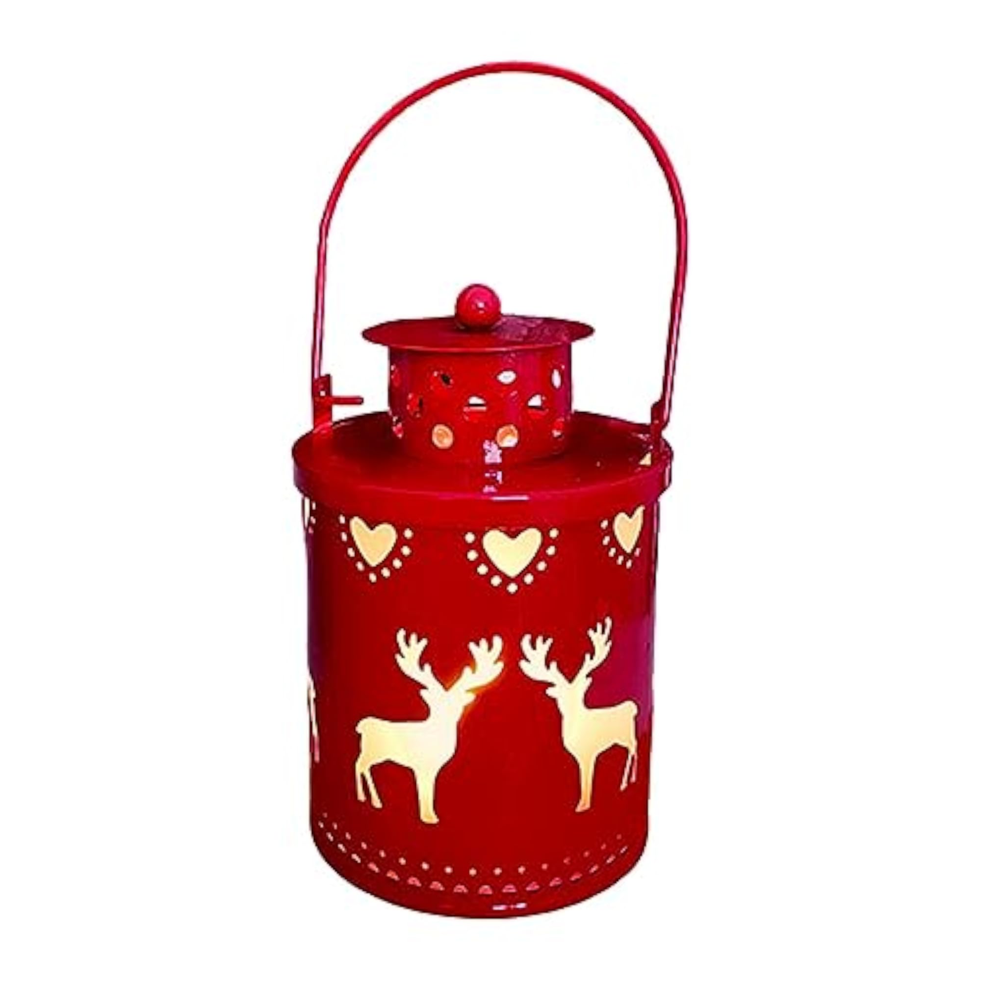 Candle Lantern Christmas Lighted Lantern for Valentine’s Day Party