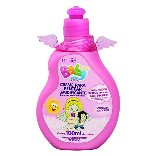 Creme para Pentear Umidificante Baby, 100 ml, Muriel, Muriel