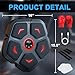 FICTOR Music Boxing Machine, Bluetooth Boxing Machine Wall-Mounted with Gloves, Perfect for Adults, Home Fitness & Stress Relief, Ideal for Office, Garage, or Gym Workouts
