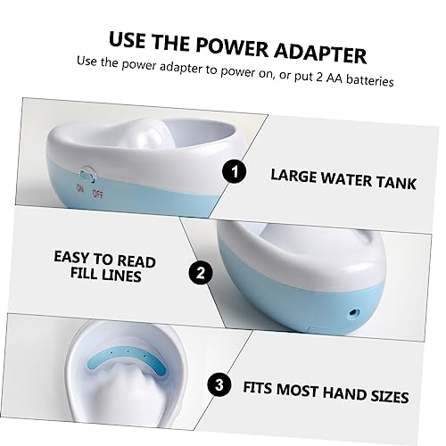 Bol de soin des ongles électrique professionnel en ABS durable - 5