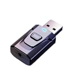 USB Bluetooth Transmitter for TV with Clear Sound Quality Plug and Play Stable, 5.0 Bluetooth Adapter for TV/Car/PC Audio Adapter
