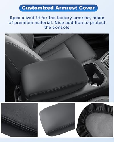 Image of CDEFG for 2025 Outback Legacy Accessories Compatible with 2020-2025 Subaru Outback Legacy Center Console Cover for 2020-2025 Outback Legacy Armrest Cover 2024 Outback 2025 Legacy Middle Console Pad
