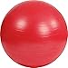 Msd PALLA 55 cm ROSSA ANTISCOPPIO +2 tappi. Altezza Utente 125-150 cm Pilates GYM FIT SWISS BALL