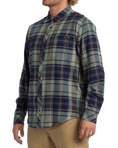 Billabong Men's Coastline Long Sleeve Flannel Shirt3