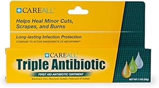 CareALL® 1oz Triple Antibiotic Ointment, First Aid Ointment for Minor Scratches and Wounds and Prevents Infection, Compare to The Active Ingredients of Leading Brand