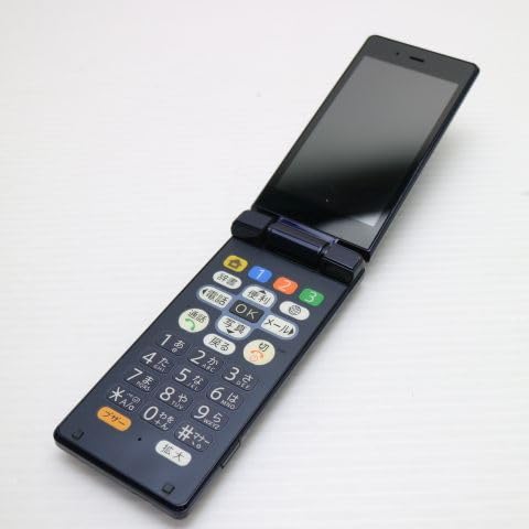 Amazon | 505SH かんたん携帯9 ネイビー | ソフトバンク | 携帯電話本体