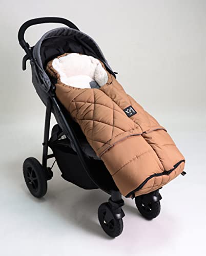 Chancelière MOONY KAISER design camel et crème en chancelière d'exception