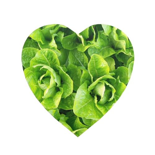 Lechuga Romana Fresca, Adhesivo magnético para Nevera en Forma de corazón, imanes magnéticos Suaves para Nevera, decoración de Muebles, 1 Unidad