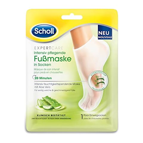 Scholl EXPERTCARE intensiv pflegende Fußmaske Cover