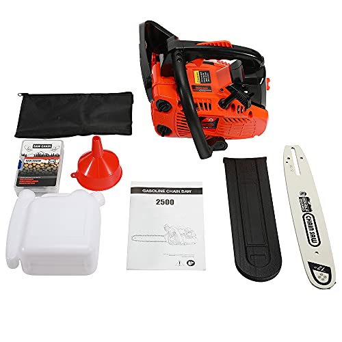 BuyB Tronçonneuse Thermique, pour Opérations Domestiques Cover