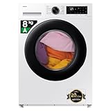 Samsung Lavatrice Crystal Clean WW80CGC04DAEET Libera installazione, 8 Kg, Wifi, Ecobubble, Vapore...