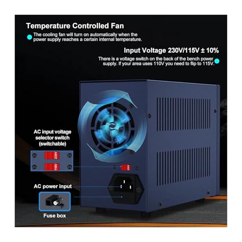 Alimentation CC réglable 32V 10A programmable WPS1203H avec mémoire - 6