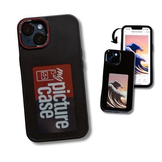 My Picture Case for Apple iPhone – Custom Photo Display Phone Case with Built-in Screen | Personalized Picture Phone Cover | Protective Slim Fit Case