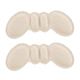Almohadillas para el talón, antideslizantes, color beige, 6 mm de grosor