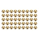 50pcs Precision Solid Brass Bearing Balls 4.5mm Industrial Ball Spheres