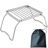 fogman 五徳 クッカースタンド キャンプ クッカー グリル アウトドア 収納袋付き