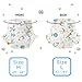 CutiePlusU Adult Diapers 2 Pieces, Incontinence Briefs with Tabs for Women and Men, Maximum Overnight Absorbency- Genius Baby (Medium 28