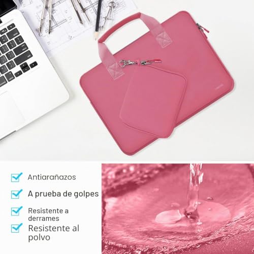 Bolso protector de neopreno elástico anticaídas para portátiles de 13 pulgadas 4