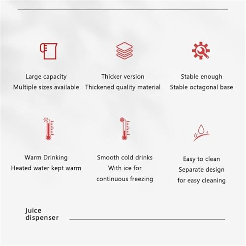 Distributeur de boisson de mariage avec robinet pour jus et limonade