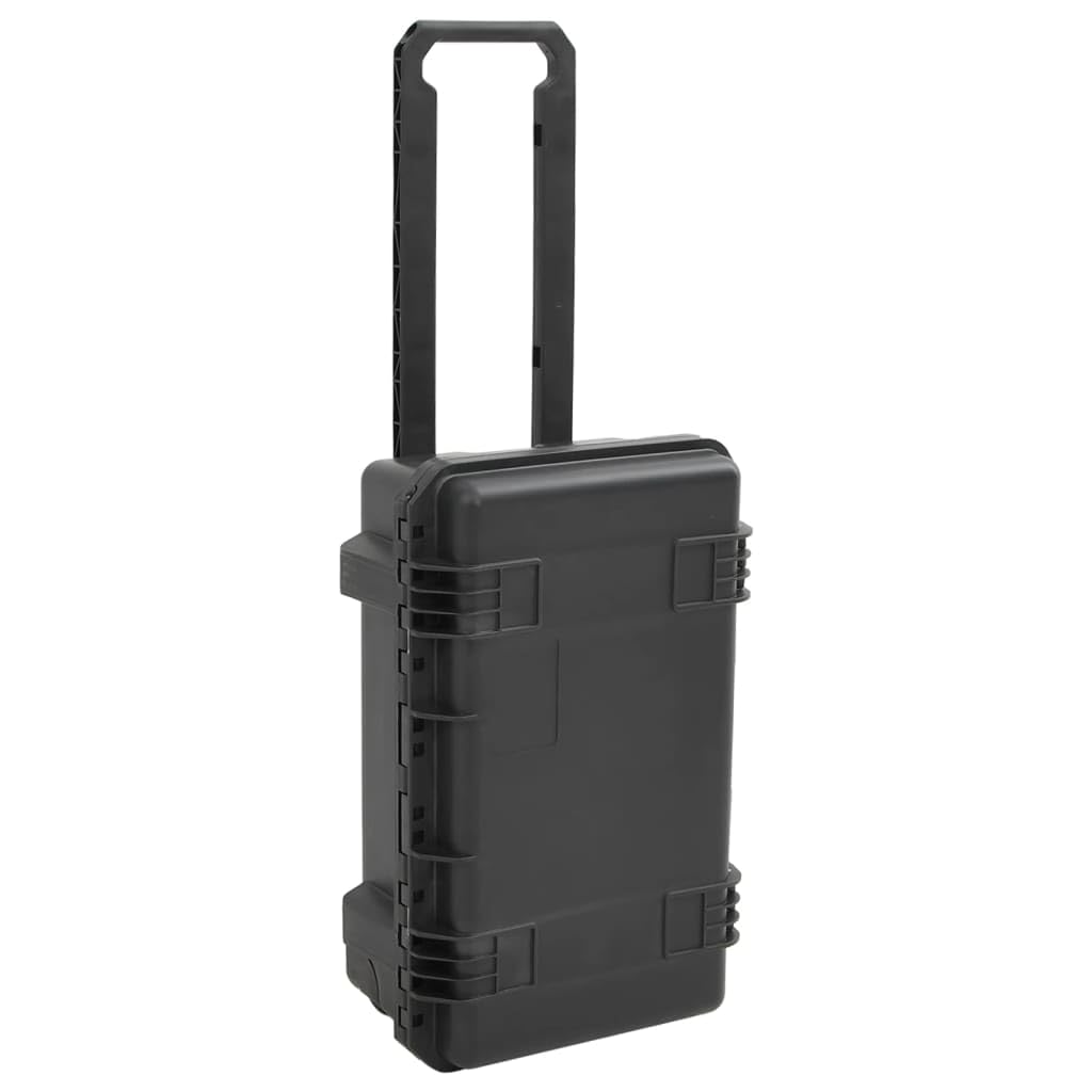 Przenośna walizka lotnicza z tworzywa PP i ABS, 55 x 35 x 22,5 cm, z wkładką piankową, do aparatu fotograficznego, obiektywu, transportu, ochrony