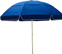 Guarda Sol Gigante Mor 2,40m para Praia Grande e Piscina, Sombrinha de Praia com Proteção UV e Vento, Guarda Sol Respirável Verão