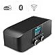 Hama WLAN Internetradio und DAB+ Radio Mit Bluetooth - Küchenradio, Digitalradio, Stereo, Wecker, Aux 3,5mm, FM - Schwarz