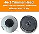 46-2 Mähkopf Ersatz Rasentrimmerkopf,für Stihl AutoCut 46-2 FS160 FS220 FS260 FS280 FS290 FS300 FS310 FS350 FS360 FS400 FS410 FS450 FS460 FS480 FS490,für Autocut 46-2 Teile-Nr. 4003 710 2115