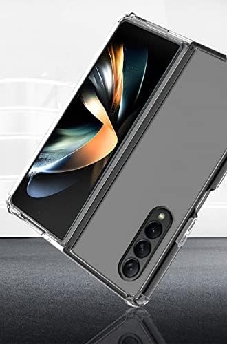DN-Alive Galaxy Z Fold 4 Case, Z Fold 4 Case, [Clear Case] [Silicone Case] [Transparent Case] [Gel Case] [Protective Case] [TPU Bumper Case] [Drop Protection] Phone Case For Samsung Galaxy Z Fold 4