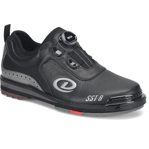 Dexter Men's SST 8 BOA MC Bowling Shoes Black/Pewter - Size 12