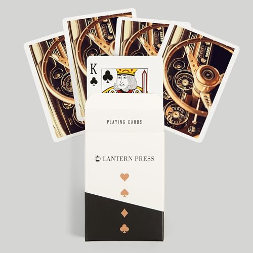Baraja de Poker Vintage Car Dashboard 52 cartas miniatura 6