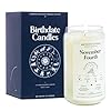 Birthdate candles november 4 scorpio zodiac scented candles birthday gift bergamot cinnamon mahogany scent all natural soy coconut wax 60 80 hour burn time made in usa  urban country home decor