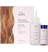 eSalon Permanent Hair Color & Hair Dye Complete Kit - Medium Blonde Strawberry- Personal Colorist...