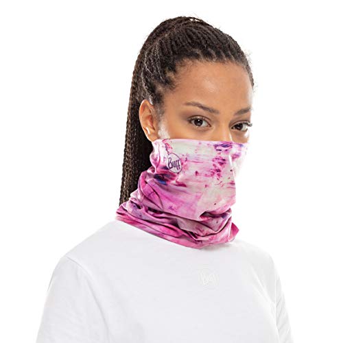 Image of BUFF CoolNet UV Neck Gaiter, UPF 50 Sun Protection, Breathable, Versatile, Quick Dry Face Mask, Multi-Colored, Adult Size