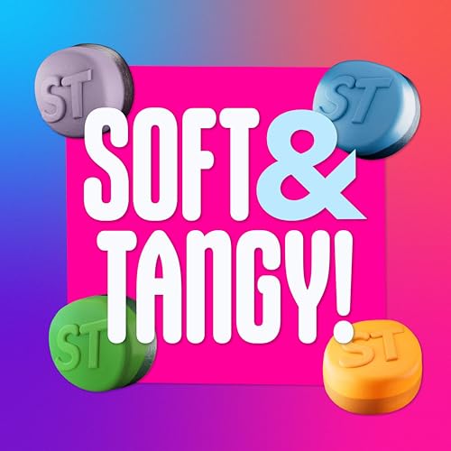 SweeTARTS Gummies Fruity Splitz, Candy, Sweet and Tart, Resealable Bag, 9 oz