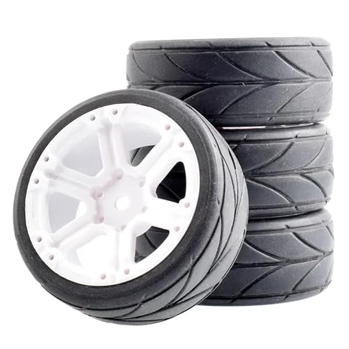 RC��������̕��i For Tamiya For Racing For TT01 For TT02 XV01 TA06 PTG-2 For HPI WR8 For Kyosho 94123 1/10 RC�J�[�^�C�����[�h�c�[�����O�h���t�g�^�C���z�C�[��(E