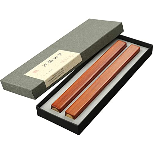 중국 서예 문진자 자주색 문진 붓 서예 문진 나무 소품 회화 문진 (COLOR : A)
