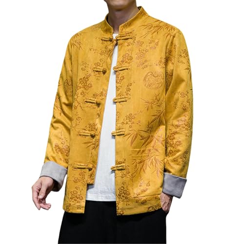 Veste en coton homme loisirs vêtement respirant coupe Zhongshan